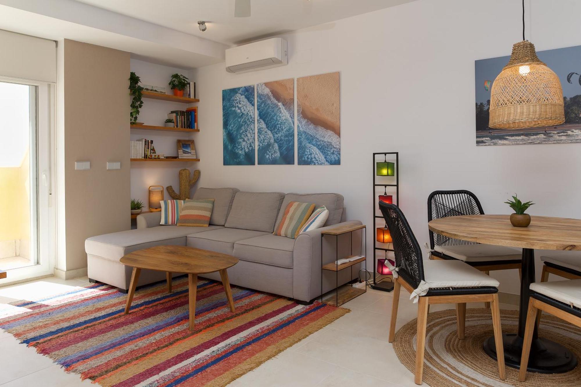 Deja Blue - Tarifa Rent Modern Penthouse Daire Dış mekan fotoğraf
