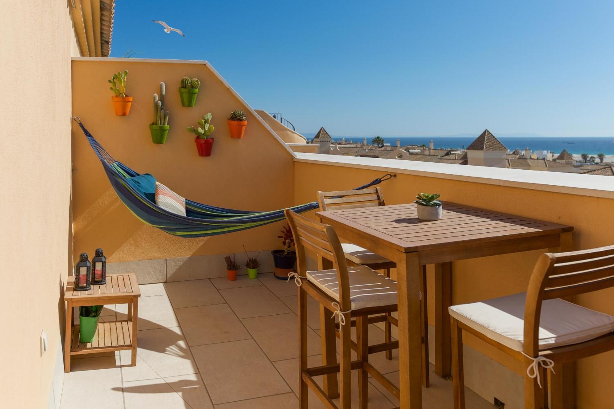 Deja Blue - Tarifa Rent Modern Penthouse Daire Dış mekan fotoğraf