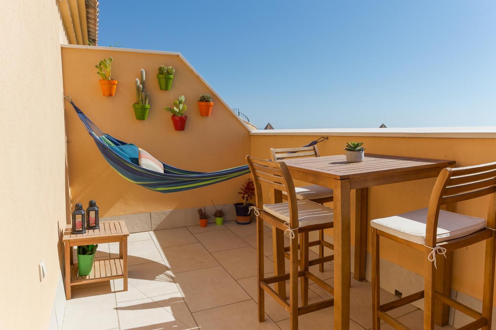 Deja Blue - Tarifa Rent Modern Penthouse Daire Dış mekan fotoğraf