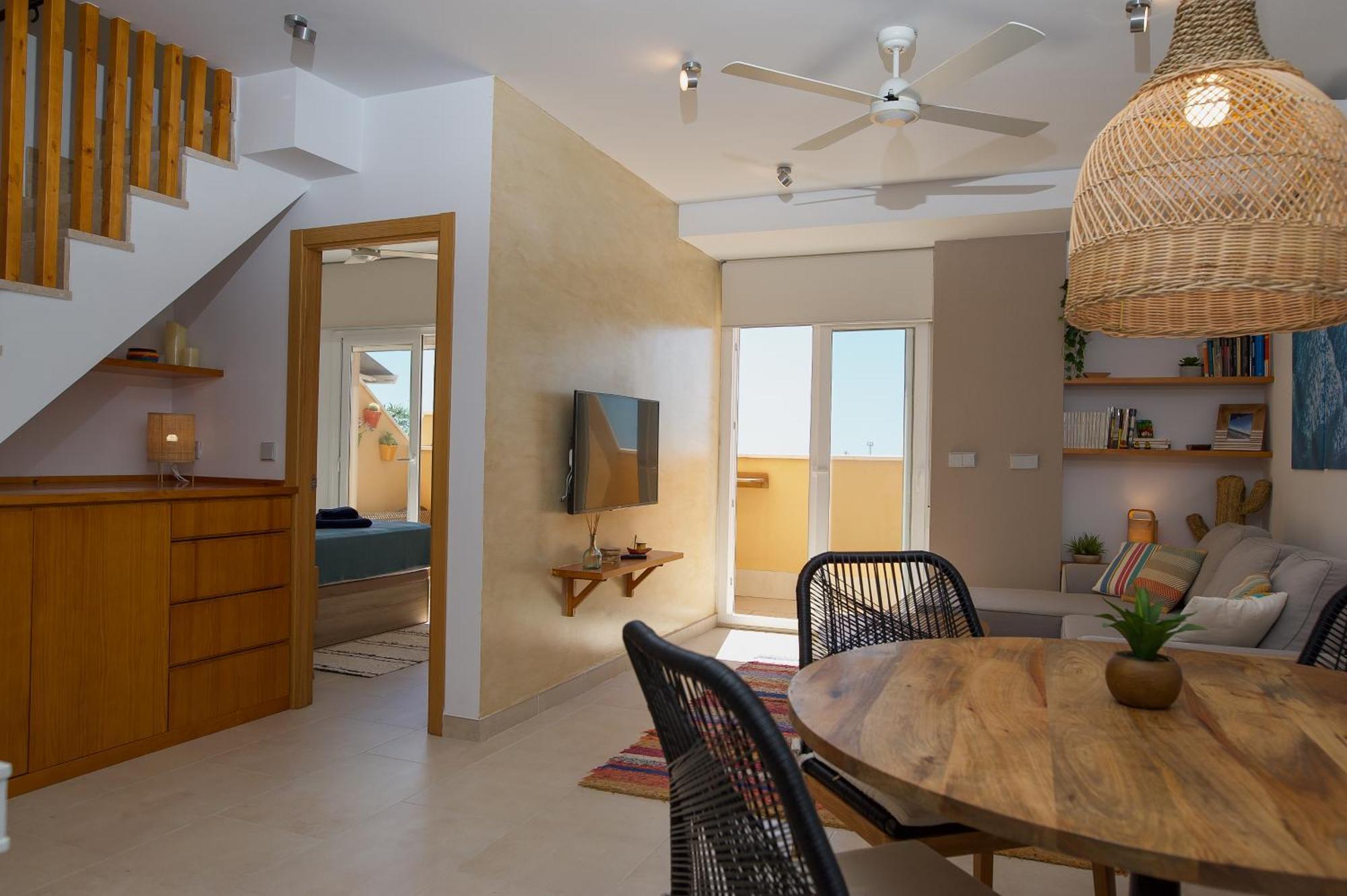 Deja Blue - Tarifa Rent Modern Penthouse Daire Dış mekan fotoğraf