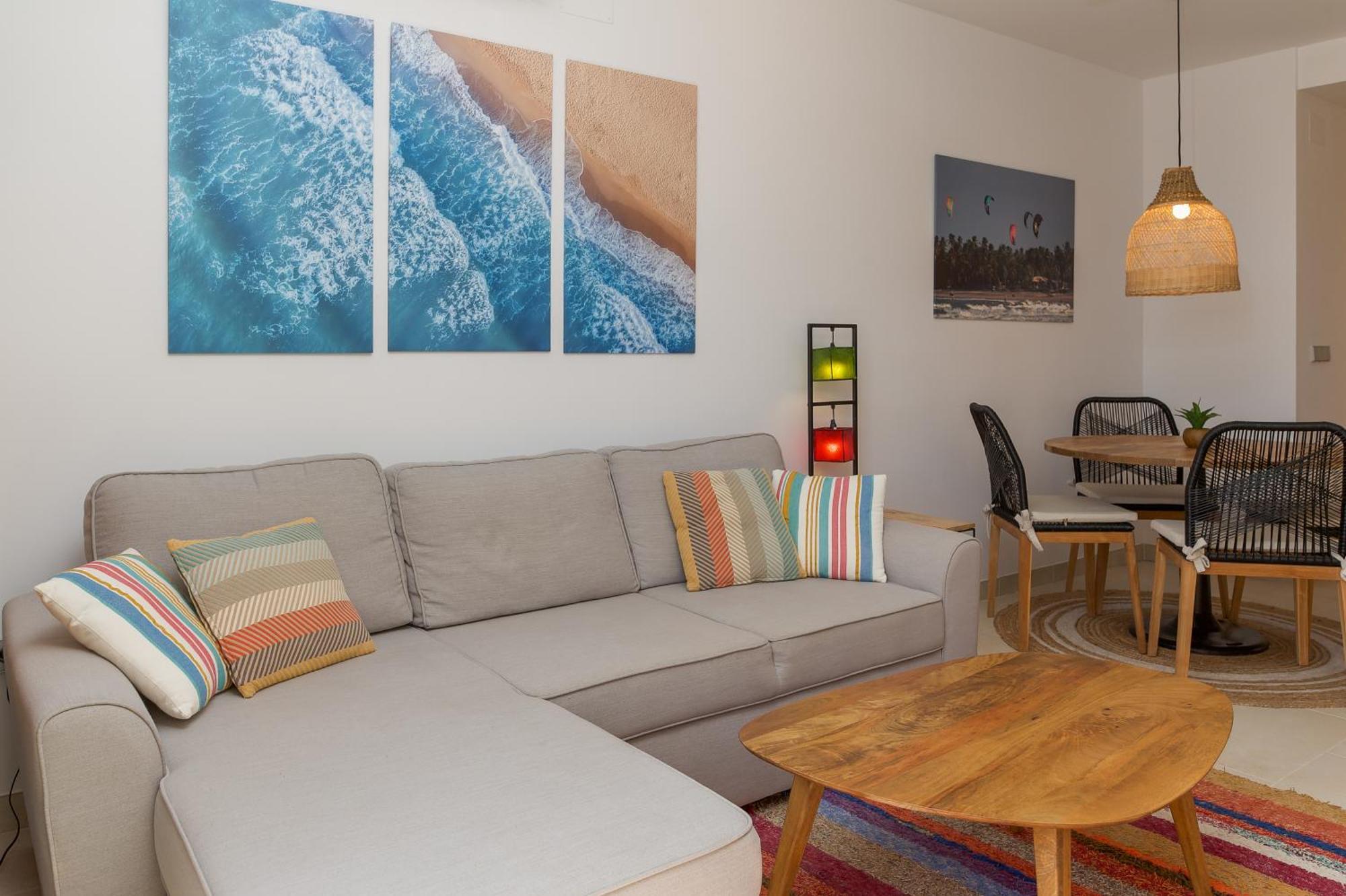 Deja Blue - Tarifa Rent Modern Penthouse Daire Dış mekan fotoğraf